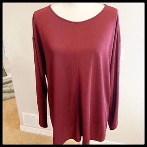 Chico's Easywear Maroon Blouse